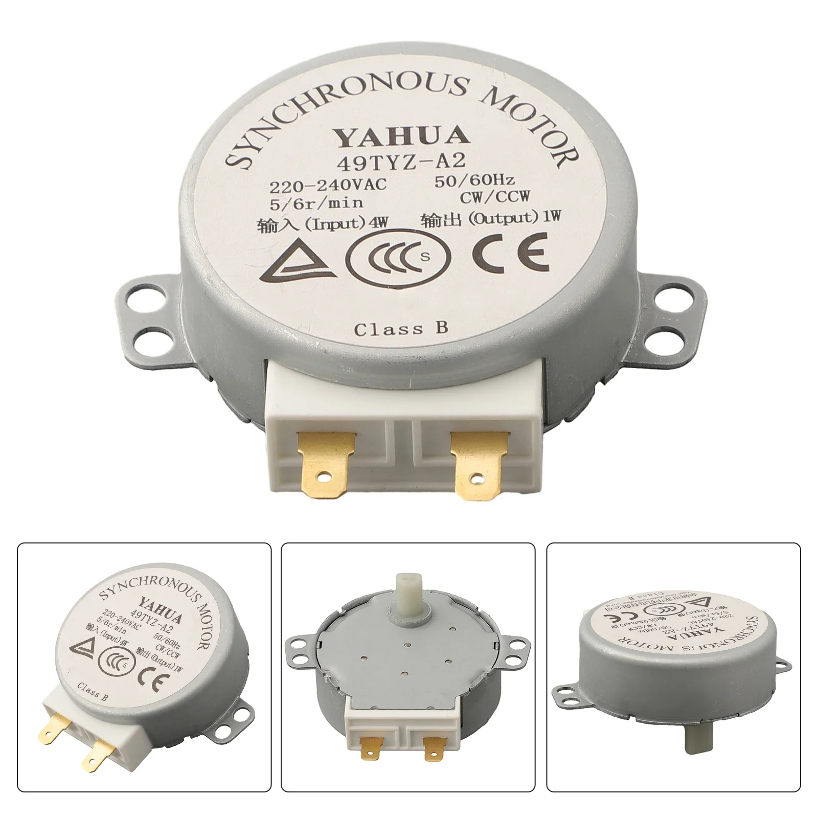 Microwave Turntable Backup Motor Compatible With AC 220-240V Models 5-6 Rpm Home Appliance Replacement Part Kitchen Accessories thumbnail 6