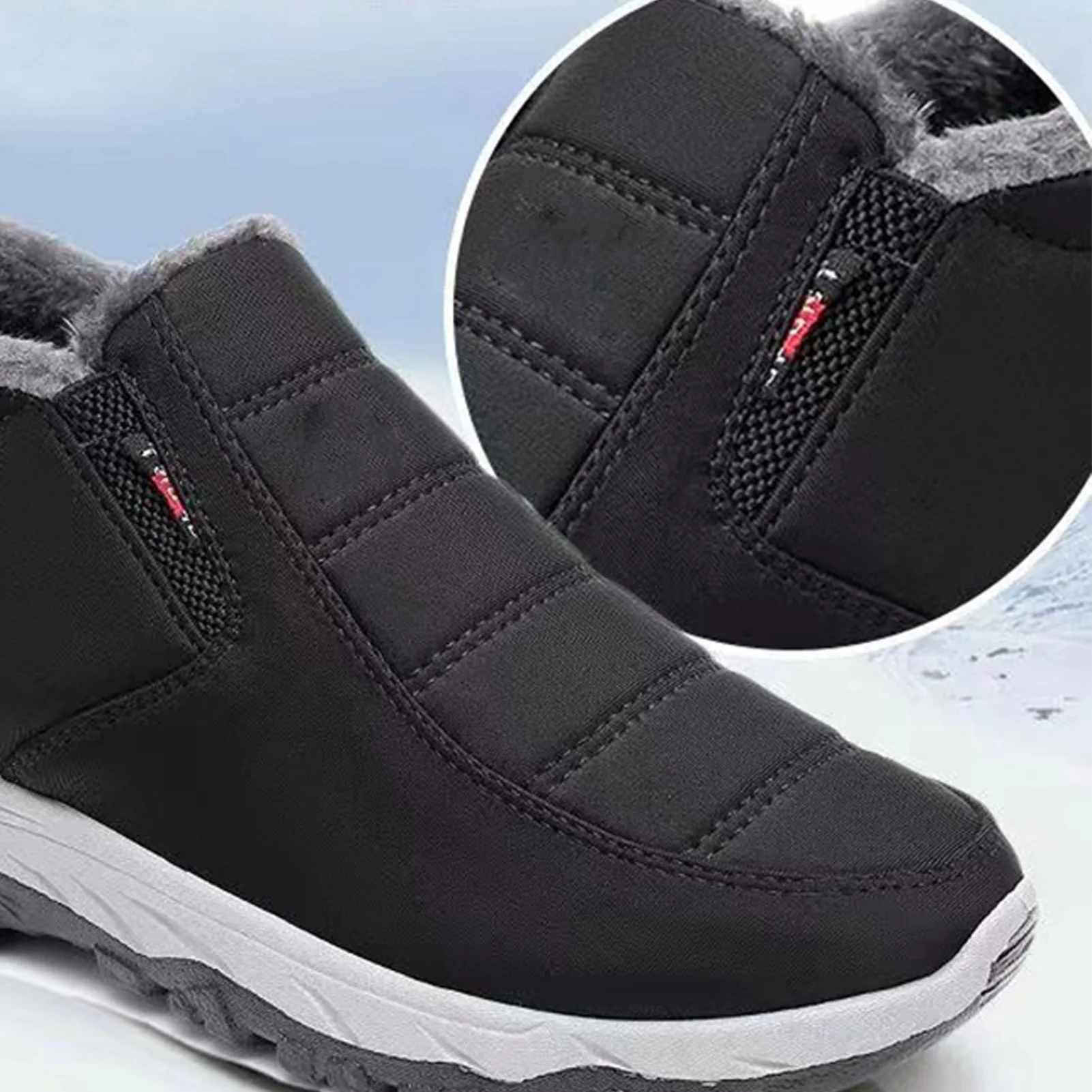 Woman Winter Warm Snow Boots Leisure Anti-slip Winter Walking Fashion Shoes Gift for Girlfriend Women Lover thumbnail 3