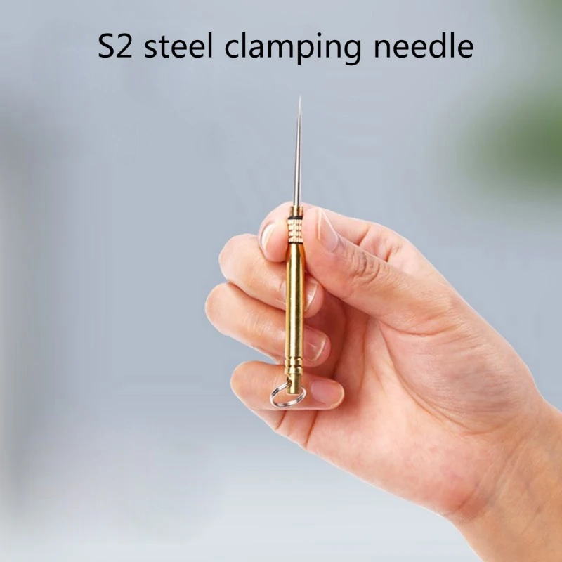 SIM Card Removal Needle Pin & Anti-lost Tray Charm Keychain Split Rings-Phone SIM Card Storage-Case Ejecter Tool Needles thumbnail 2