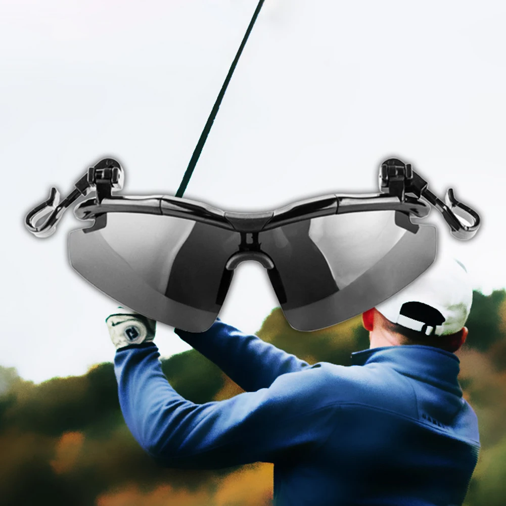 Adjustables Sunglasses With Hat Clip Polarised Clip-On Sunglasses For Hat Brim UV-Proof Anti-Glare Glasses For Outdoor Fishing thumbnail 5
