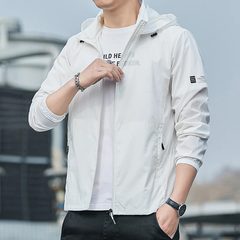 2025Summer Hooded Jacket Men Women Waterproof Sun Protection Clothing Fishing Hunting Clothes Quick Dry Skin Windbreaker thumbnail 4