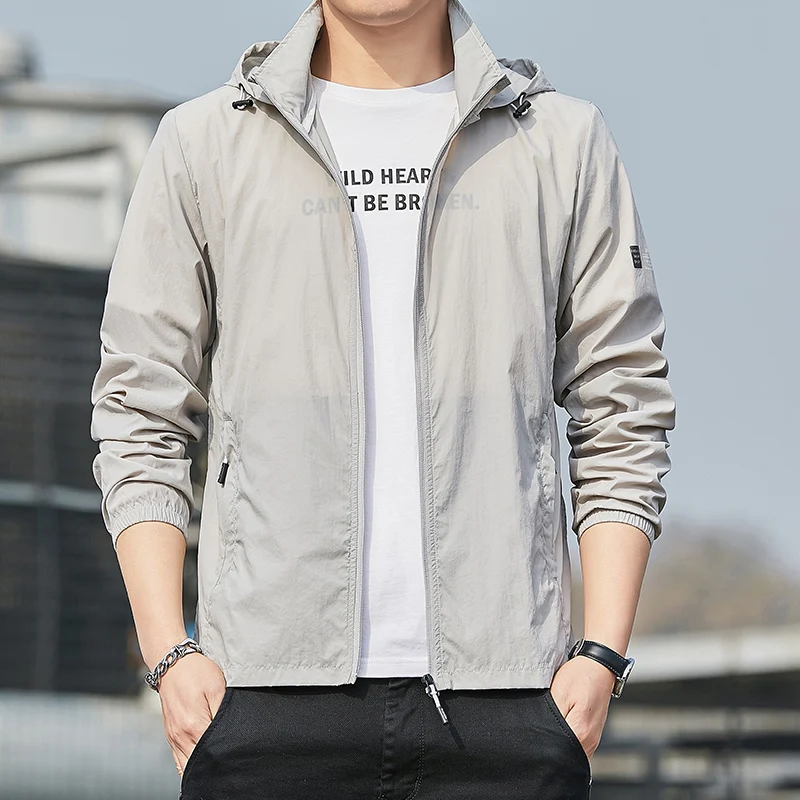 2025Summer Hooded Jacket Men Women Waterproof Sun Protection Clothing Fishing Hunting Clothes Quick Dry Skin Windbreaker thumbnail 2