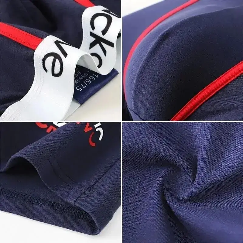 1/3Pcs XL-3XL Male Panties Cotton Men's Underwear Boxers Breathable Boxer Printed Underpants Comfortable Shorts Men Underwear thumbnail 5