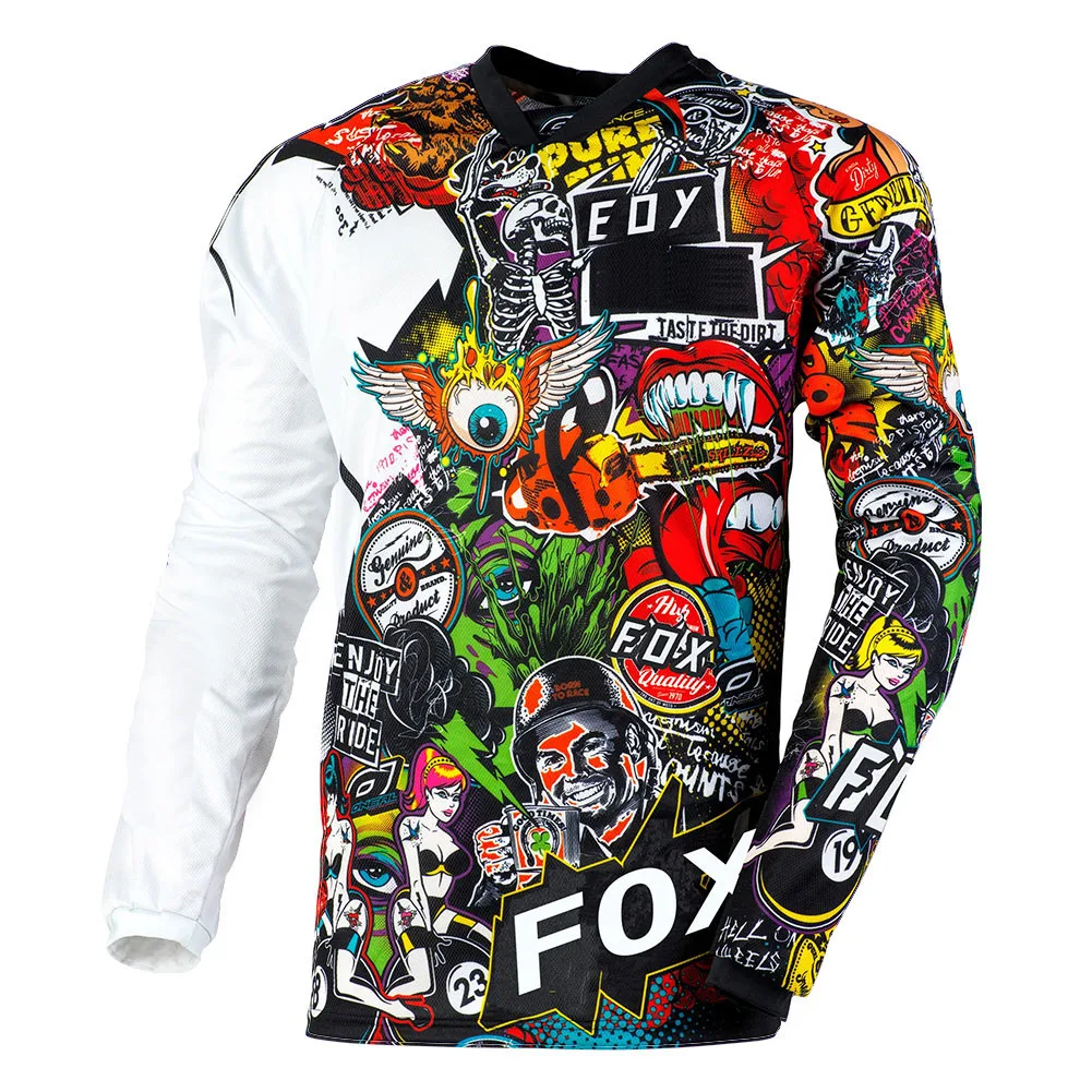 Men's Long Sleeve Motocross Cycling Jersey Eoy Downhill Mountain Bike MTB Shirts Offroad DH Motorcycle Enduro Clothing thumbnail 3