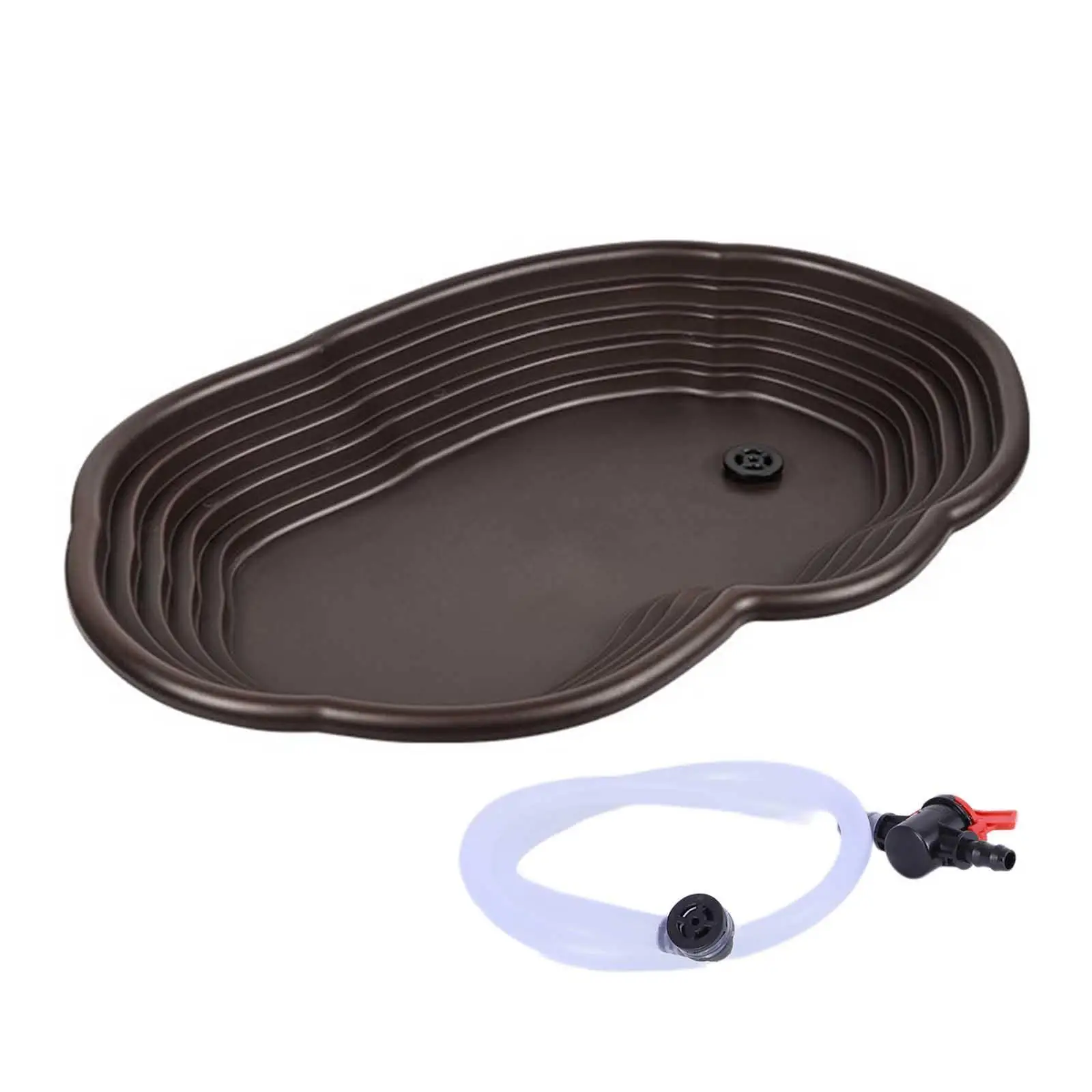 Reptile Feeding Dish Reptile Feeding Water Bowl Turtle Water Bowl Reptile Bathing Pool for Semi Aquatic Chameleon Gecko Rest thumbnail 4