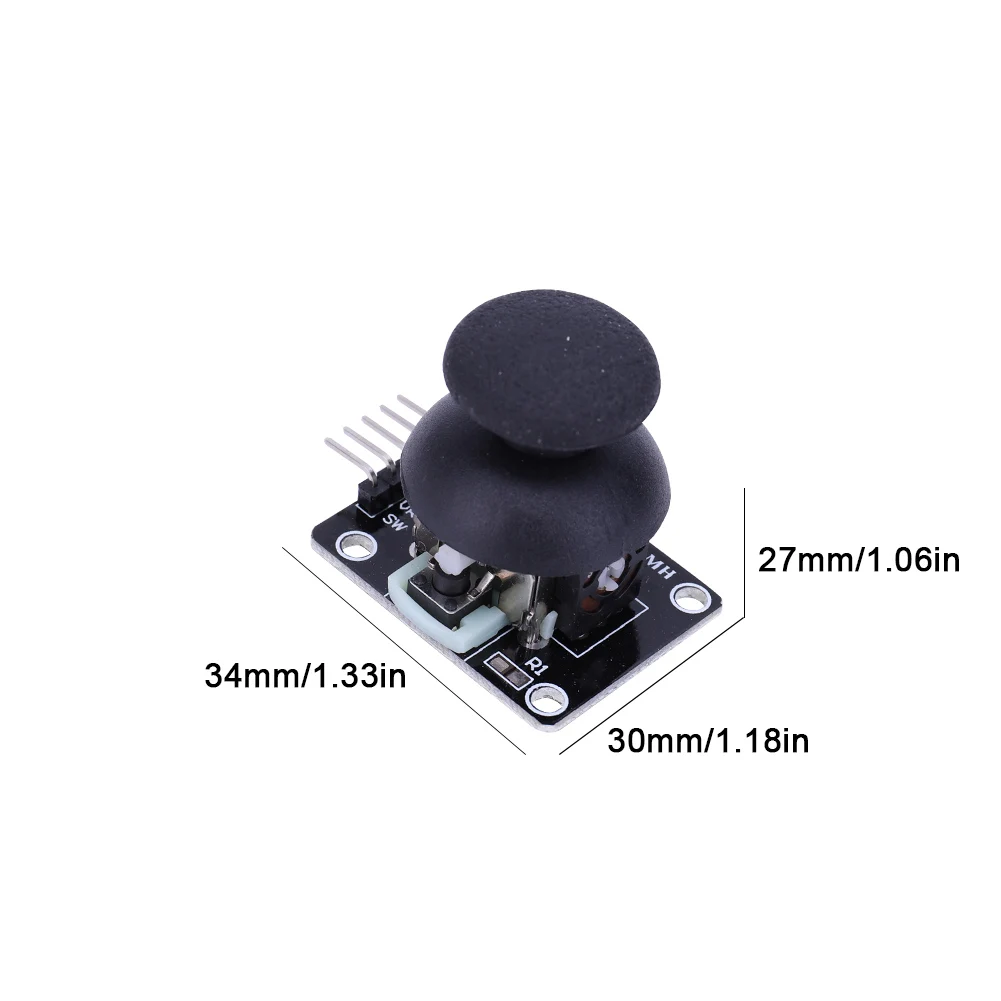 1/2PCS For Arduino Dual-axis XY Joystick Module For PS2 Joystick Control Lever Sensor DIY Customized Gaming Accessories thumbnail 6