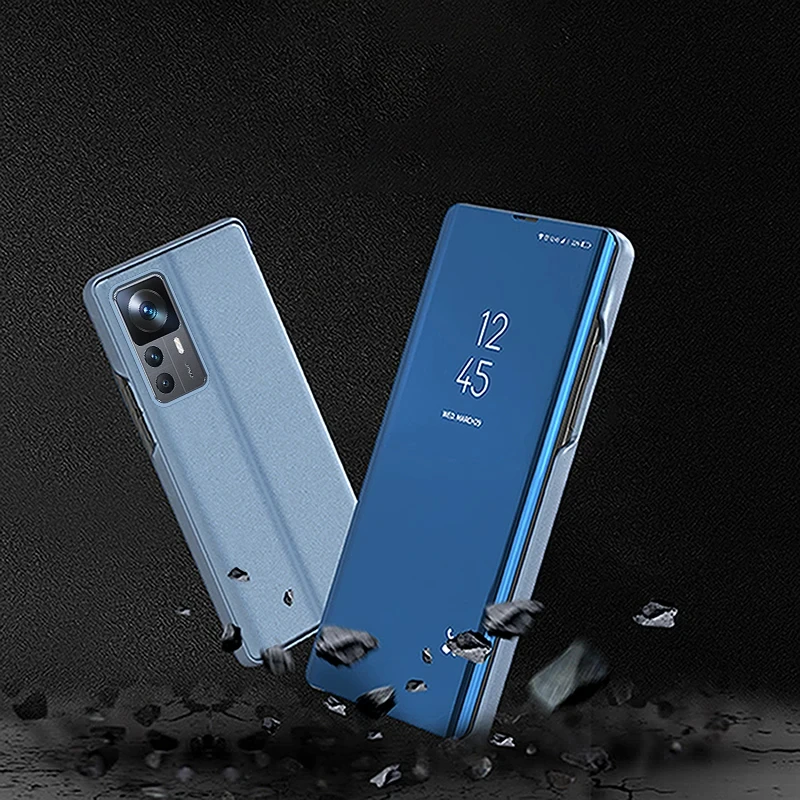 Mirror Flip Cases For Xiaomi Redmi Note 15 14 13 12 11 Pro Plus 5G Stand Holder Phone Case Redmi Note 10S 11S 12S 10 Pro Cover thumbnail 6