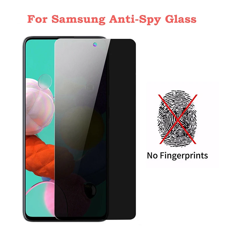 Privacy Screen Protector for Samsung Galaxy A15 A35 A55 A05 Anti-Spy Protective Glass For Samsung A14 A35 A54 A12 A17 A16 A26 thumbnail 2