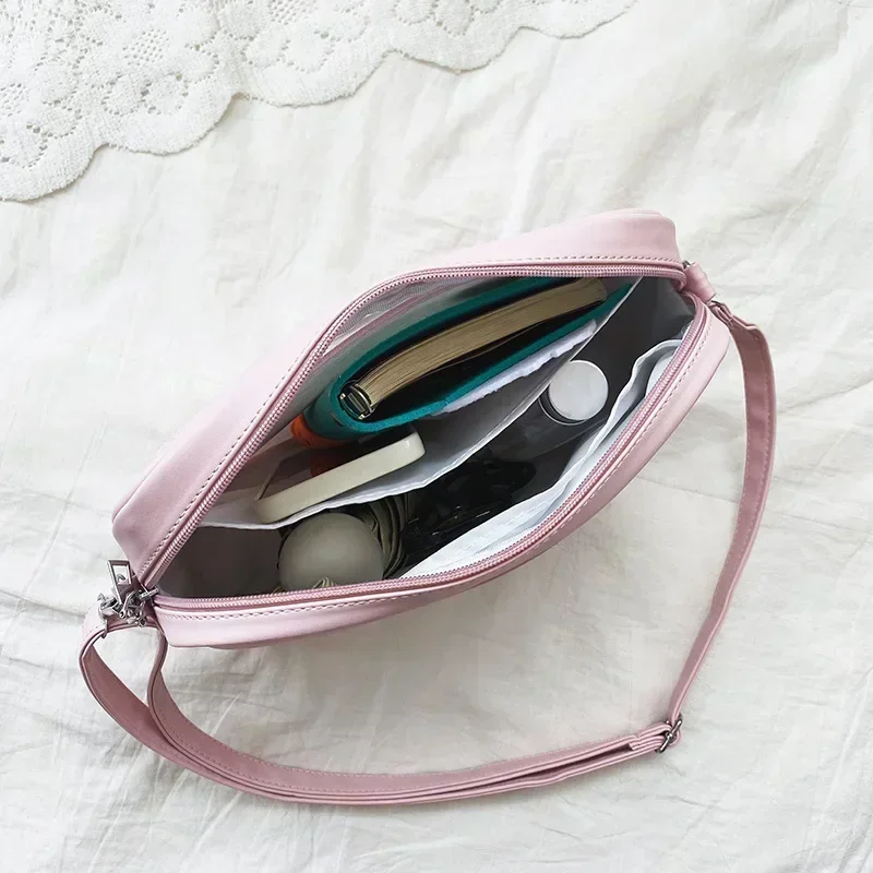 Female Ita Crossbody Bag Womens Transparent Messenger Bag Girls Cute-Lolita Shoulder Bags Teens Fashion Satchels Bag Ins thumbnail 5