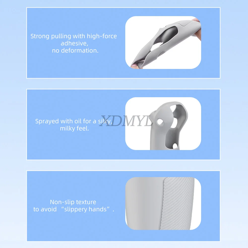 Anti-scratch Silicone Protective Case For DJI Avata 2/Neo 2/Avata 360 Motion 3 Remote Controller 3 Drone Handle Dustproof Cover thumbnail 4