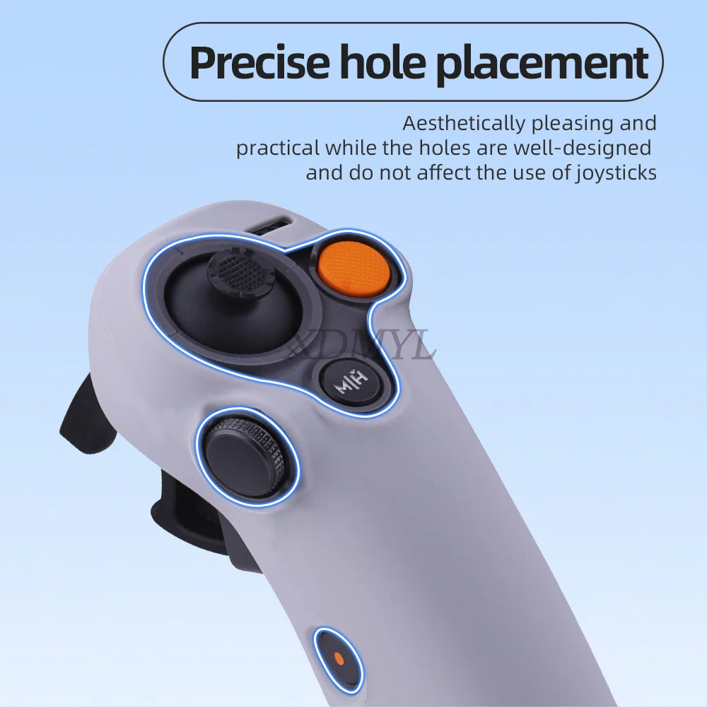 Anti-scratch Silicone Protective Case For DJI Avata 2/Neo 2/Avata 360 Motion 3 Remote Controller 3 Drone Handle Dustproof Cover thumbnail 3