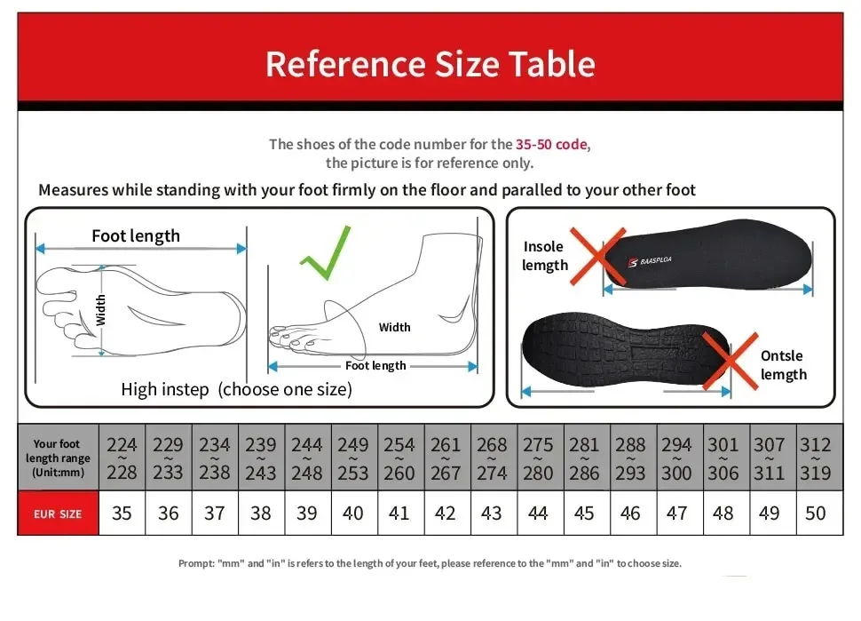 Baasploa New Running Shoes Men's Casual Lightweight Designer Mesh Sneakers Male Outdoor Breathable Lace-Up Sports Walking Shoes thumbnail 6