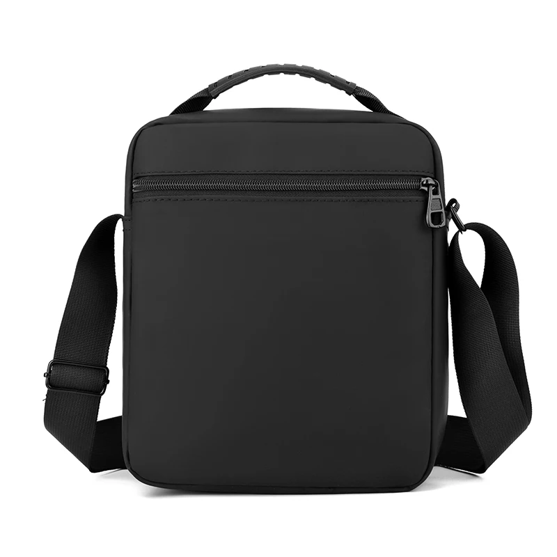 Messenger Sling Bags for Men Casual Oxford Small Zipper Crossbody Pouch Simple Mini Crossbody Phone Bag Male Side Shoulder Bag thumbnail 5