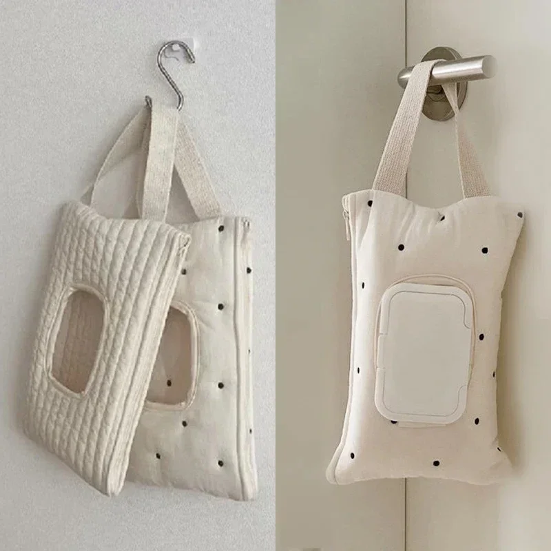 Baby Car-mounted Tissue Box Cute Baby Cart Paper Towel Bag Portable Removable Flip Tissue Box Diaper Bags Stroller Accessories