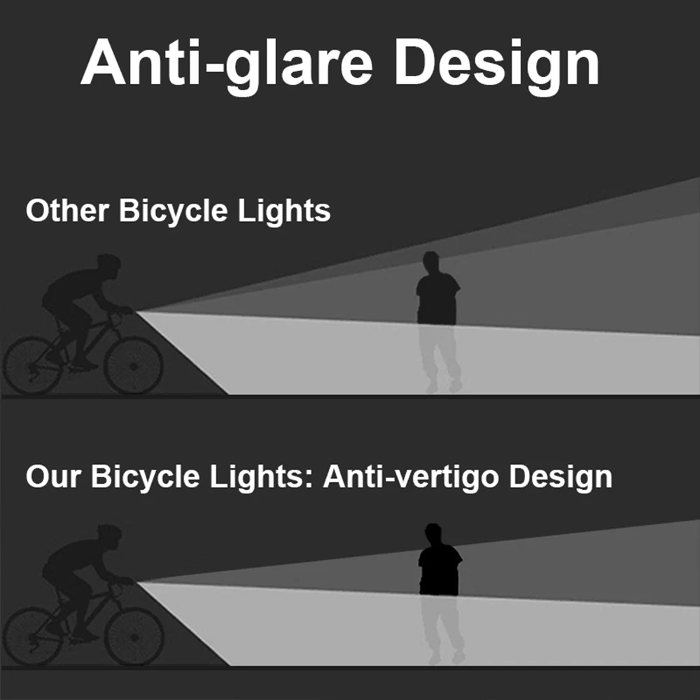 Fivemi 5Led MTB Bicycle Lights 10000MAH Rechargeable Bike Light Flashlight Outdoor Cycling Bike Accessories for Electric Scooter thumbnail 3