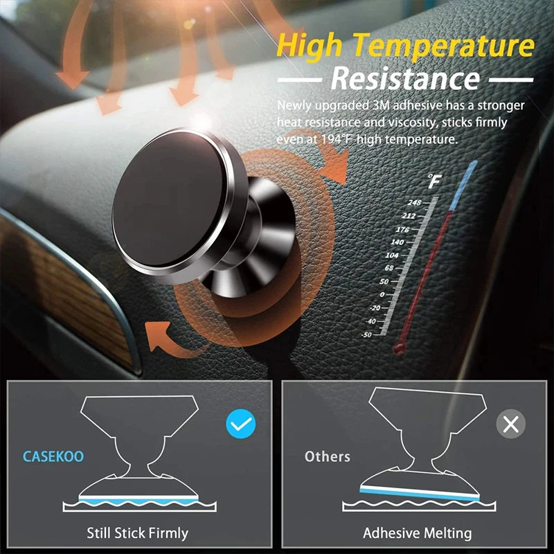Car Phone Holder Magnetic Universal Magnet Phone Mount for iPhone for Samsung in Car Mobile Cell Phone Holder Stand GPS Support thumbnail 4