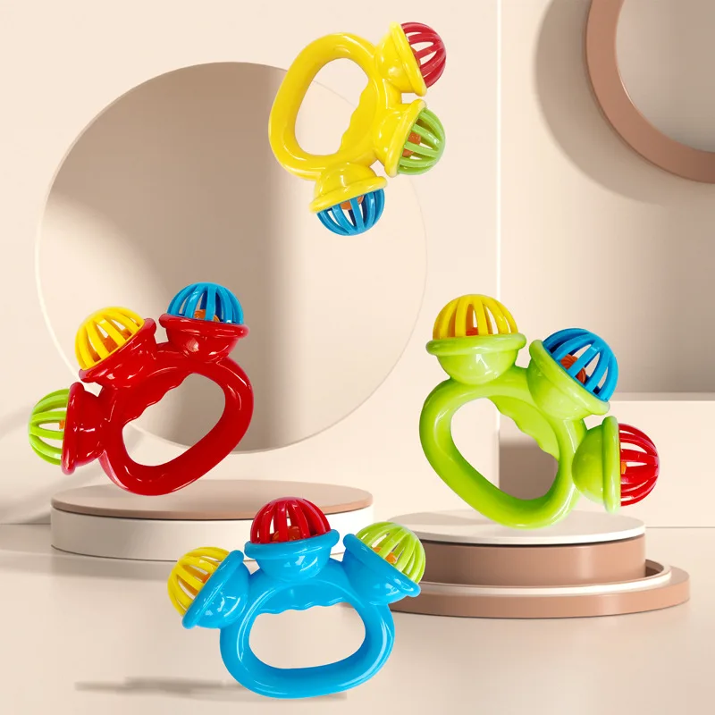 Newborn Baby Infants Rattles Toy Comfort Soothing Soother Sound Toddlers Kids Boys Girls Toys 0-3Y thumbnail 3