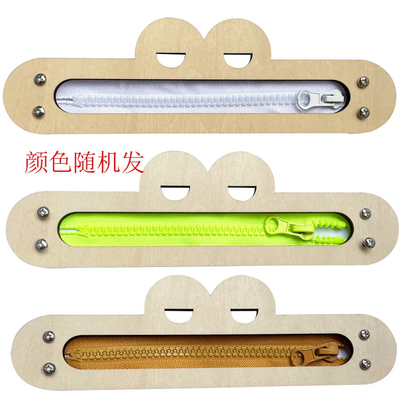 Busy Board DIY Accessories Lamps Doorbell Montessori Teaching Aids Hands-on Ability Sound Color Recognition Children Wooden Toys thumbnail 5