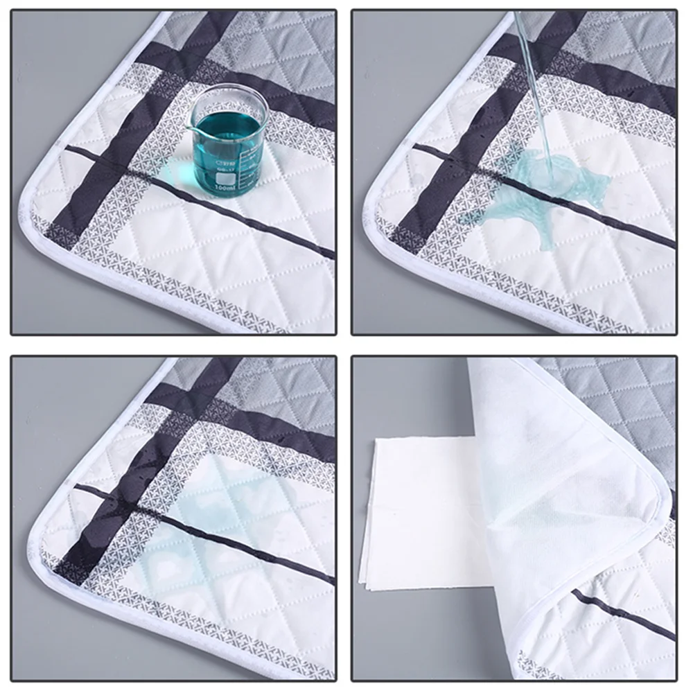 Waterproof Washable Mattress Urine Mat for Baby Toddlers Cute Cartoon Bed Protector Diaper Bedding Urine Pads Cloth Breathable thumbnail 5