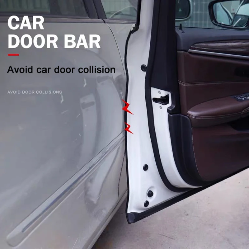 Car Door Protector Edge Scratch Strip Guard Trim Automobile Door Anti Collision Protection Strip Steel Car-styling Accessory thumbnail 3