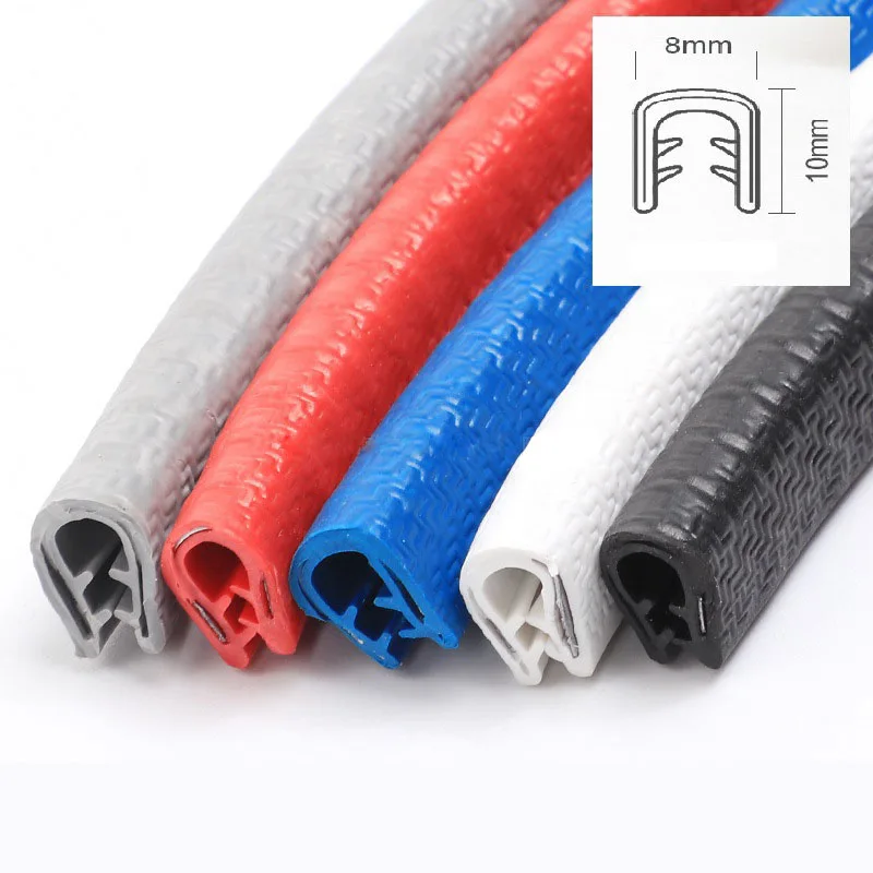 Car Door Protector Edge Scratch Strip Guard Trim Automobile Door Anti Collision Protection Strip Steel Car-styling Accessory thumbnail 6