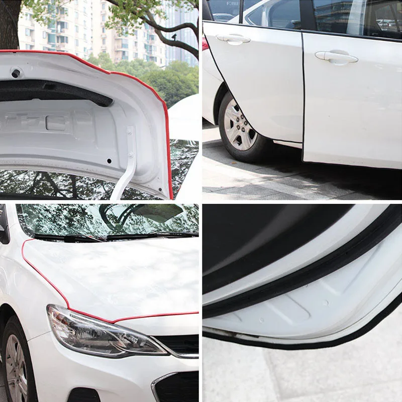 Car Door Protector Edge Scratch Strip Guard Trim Automobile Door Anti Collision Protection Strip Steel Car-styling Accessory thumbnail 5