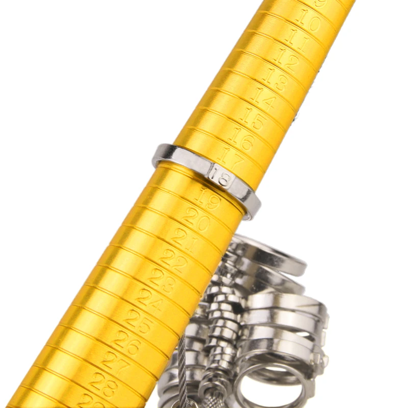 Professional TSK Ring Enlarger Stick Measuring Equipment Metal Stick Mandrel Handle Hammer for DIY Jewelry Making Measuring Tool thumbnail 5
