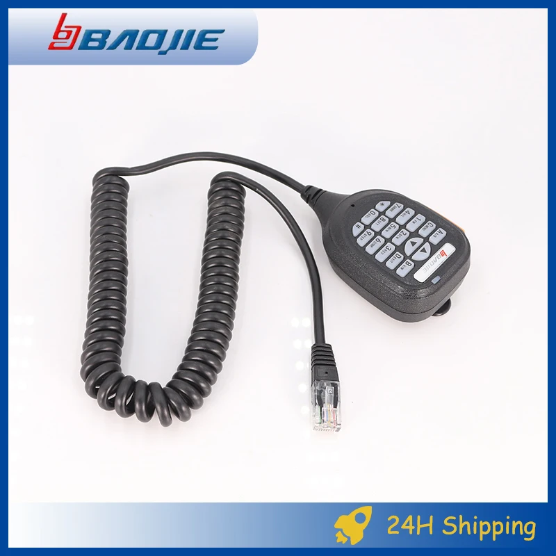 Original Bj-318 Microphone Seapker PTT High Quality Mic Speaker BJ-218 BJ-318 Z218 Microphone PTT Car Walkie Talkie Accessories thumbnail 2
