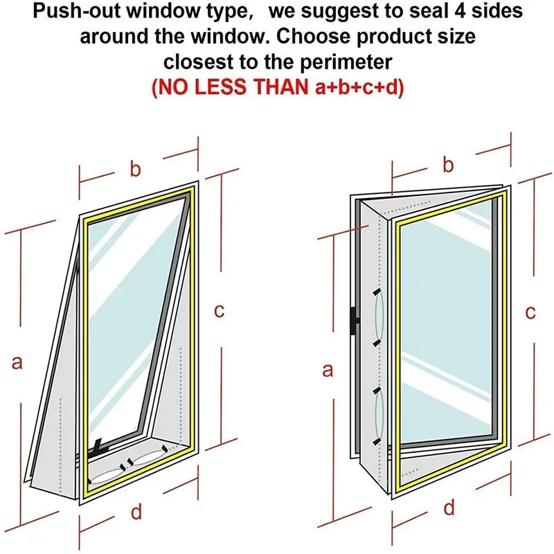AirLock Window Seal for Portable Air Conditioner,3m 4m Flexible Cloth Sealing Plate Window Seal with With Zip and Adhesive Fast thumbnail 6