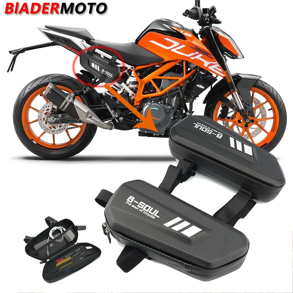 Motorcycle Bag Side Saddlebags Waterproof Hards Shell Side Bag Package Tool Bag for KTM DUKE 390 125 200 250 790 990 890 Duke390