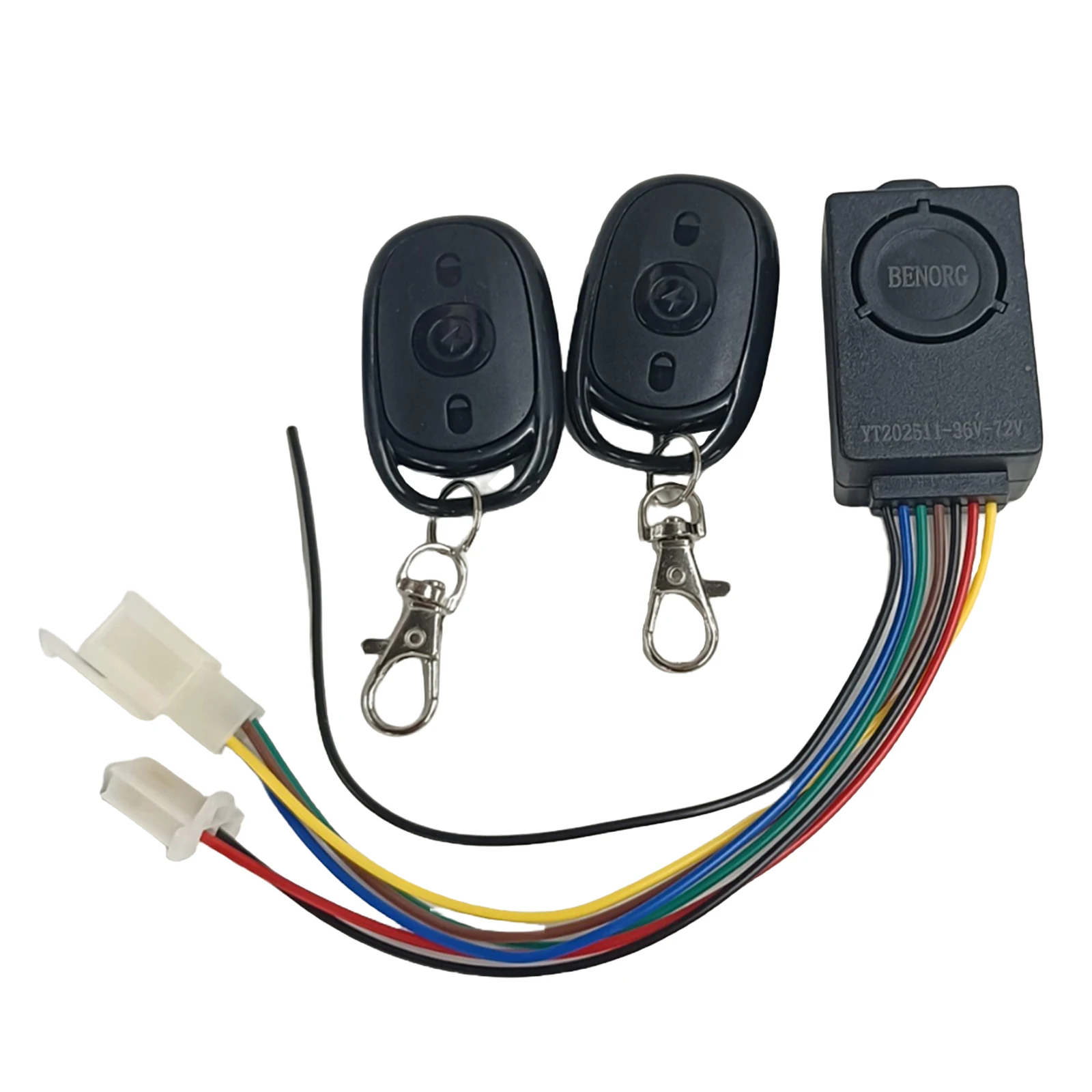 8V 60V 72V 125dB Anti-Theft E-bike Alarm System Smart Electric Scooter Bicycle Security Anti Lost Remote Control Detector Alarm thumbnail 2