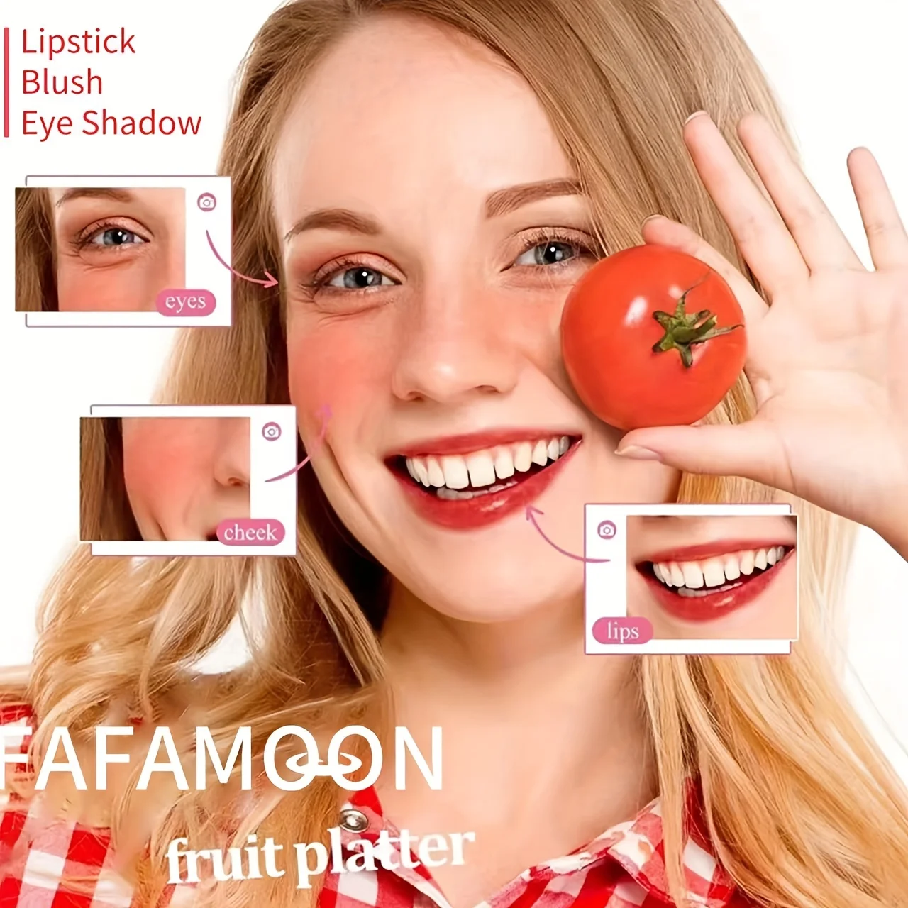 Fruity Lip Tint Water Gloss Tint, Moisturizing Waterproof Liquid Lipstick, Non-Stick, High Pigment, Long-Lasting Vibrant Colors thumbnail 3