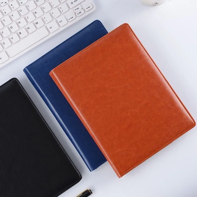 Multifunctional A5 Conference Folder Business Stationery PU Leather Contract File Folders Binder Office Desk Organizers Supplies thumbnail 5