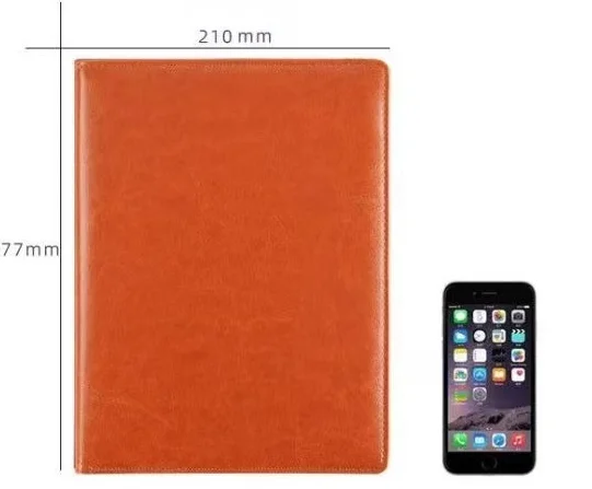 Multifunctional A5 Conference Folder Business Stationery PU Leather Contract File Folders Binder Office Desk Organizers Supplies thumbnail 6