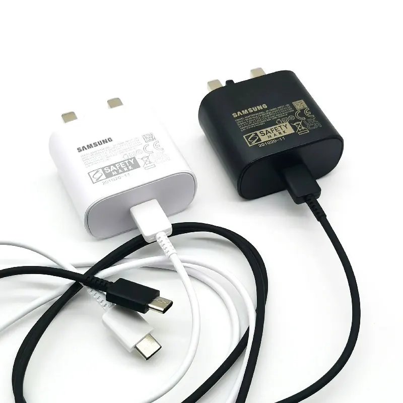 25w UK Plug Super Fast Charger Adapter Type C Cable For Galaxy Z Flip Fold 6 5 4 3 2 S20 S21 S22 S23 S24 Note20 Ultra FE A55 A35 thumbnail 6