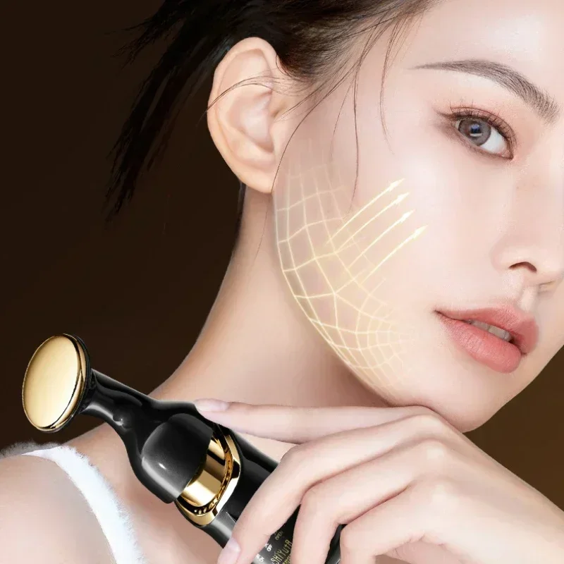3 in 1 Face Massager Neck Facial Eye Massage Introducer Microcurrent Skin Rejuvenation Anti Aging Beauty Device Wholesale thumbnail 4