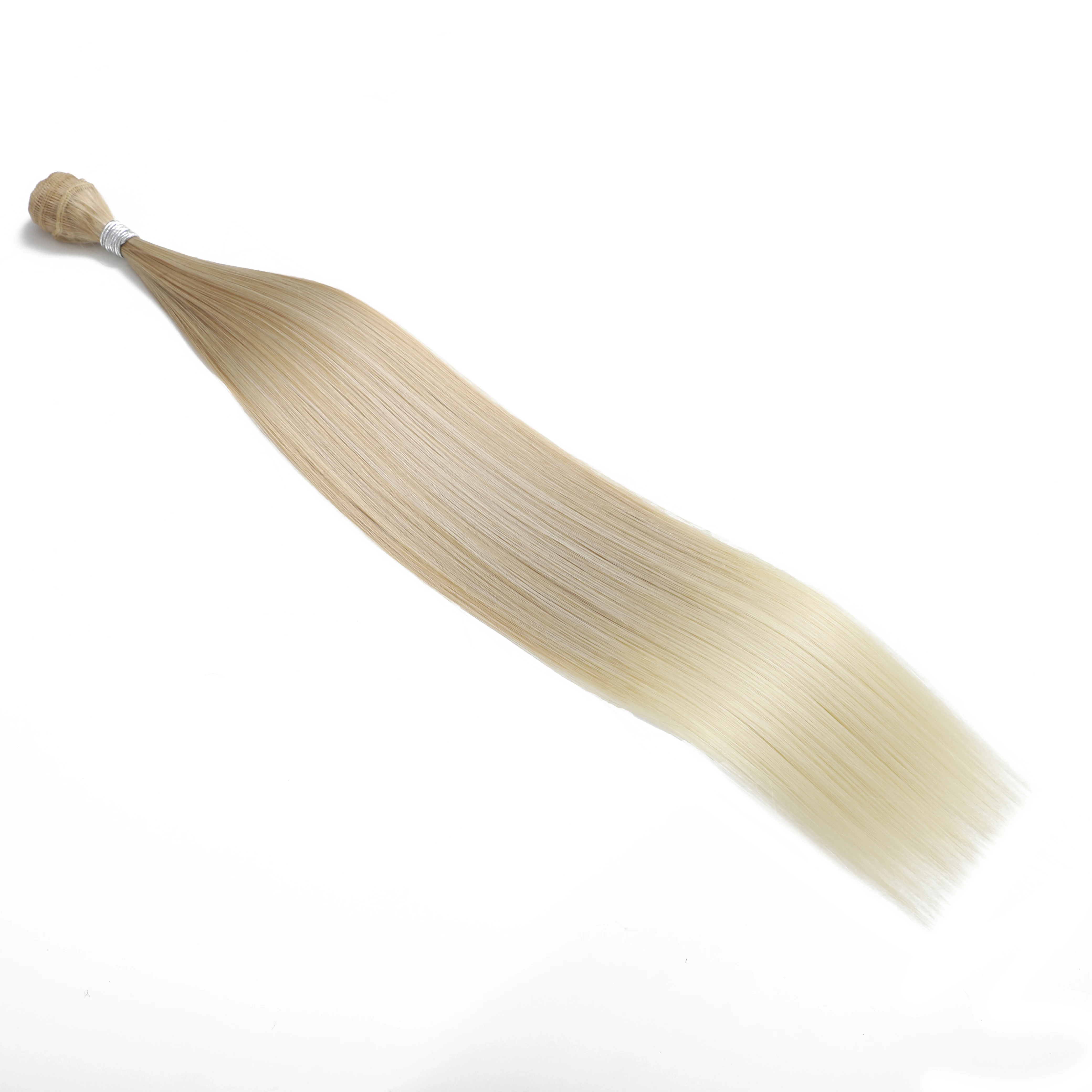 22/26/30 Inches Synthetic Golden 613 Bundles Straight Hair Extensions Bundles Hair for Women Long Weave Hair Gold Heat Resistant thumbnail 5