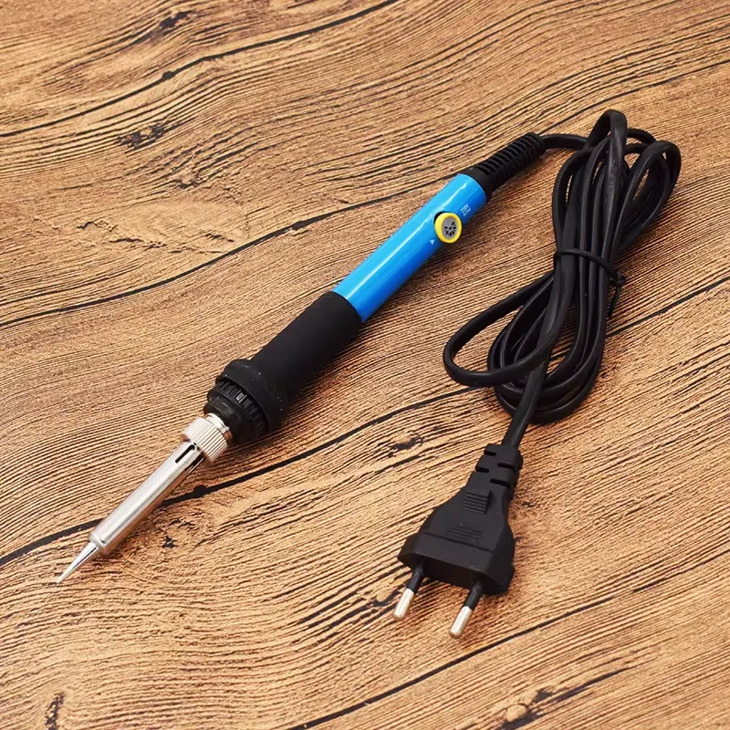 60W Electric Soldering Iron EU/US/UK Plug Temperature Adjustment Soldering Iron Household Electronic Welding Repair Tool thumbnail 4