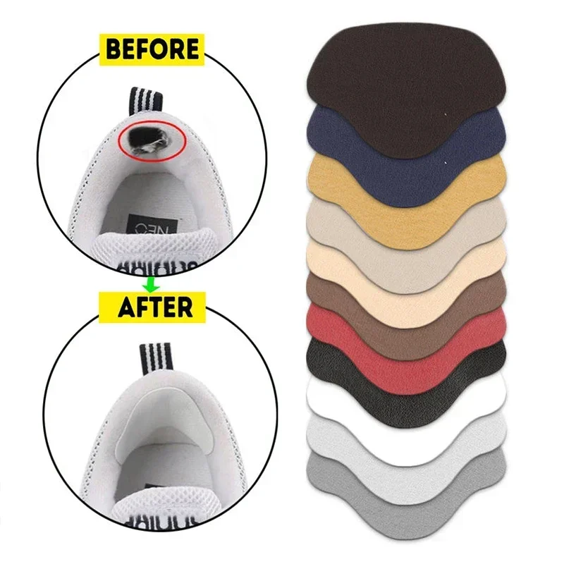 4Pcs Sports Shoes Patches Insoles Sneakers Men Heel Repair Subsidy Women for Anti-Wear Shoes Heels Sticker Foot Care Pad Inserts thumbnail 2