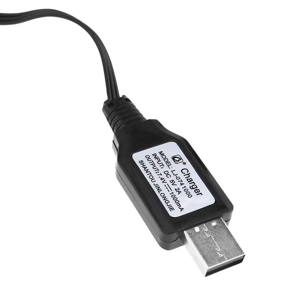 7.4V 1000mA XH-3P USB Charger Lipo Li-ion Battery RC Toys Aircraft Car Robot Helicopter Charging LED Indicator thumbnail 2