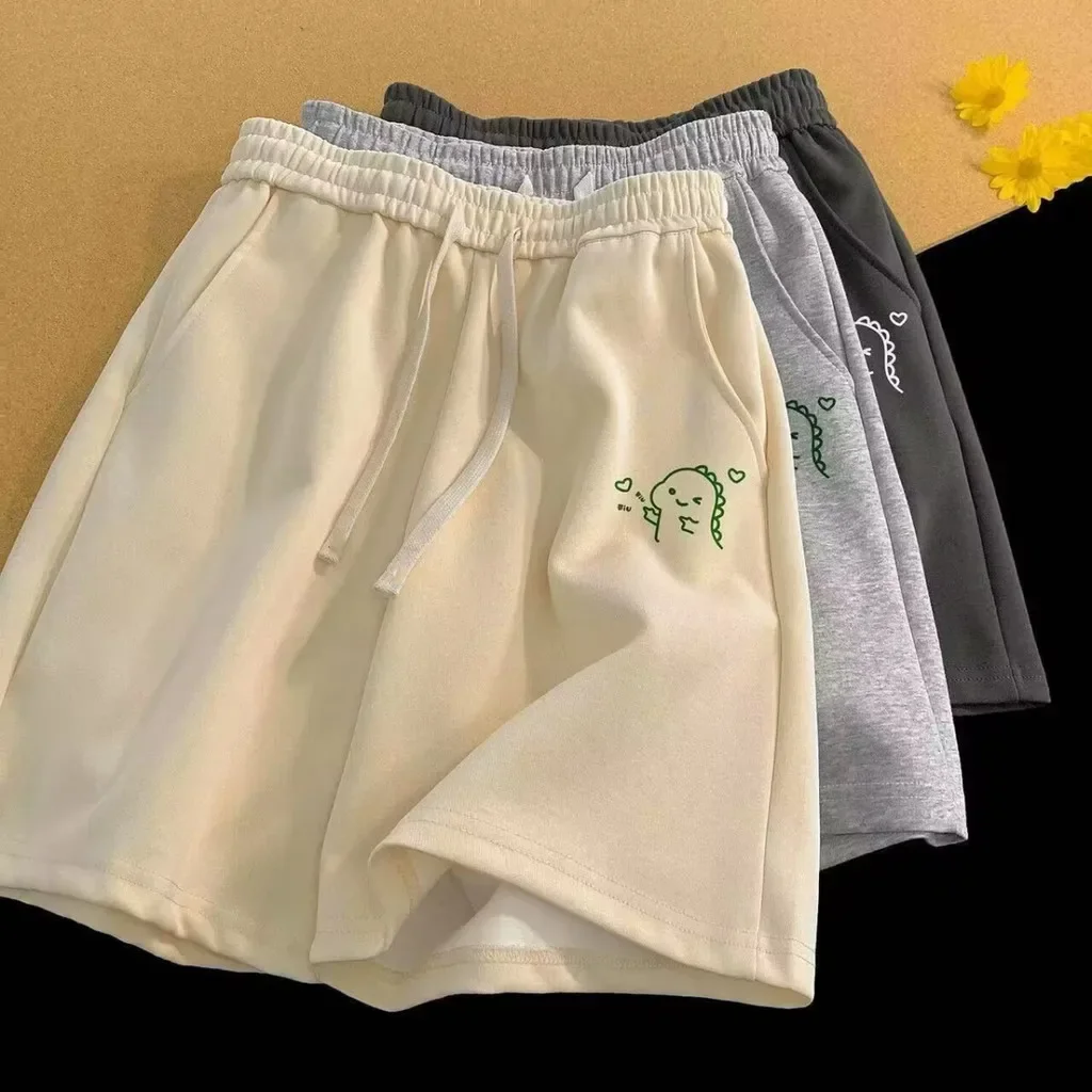M-8XL Oversized Shorts Men's Casual Shorts Fun expressions Print Shorts Fashion Couple Basketball Short Pants thumbnail 2