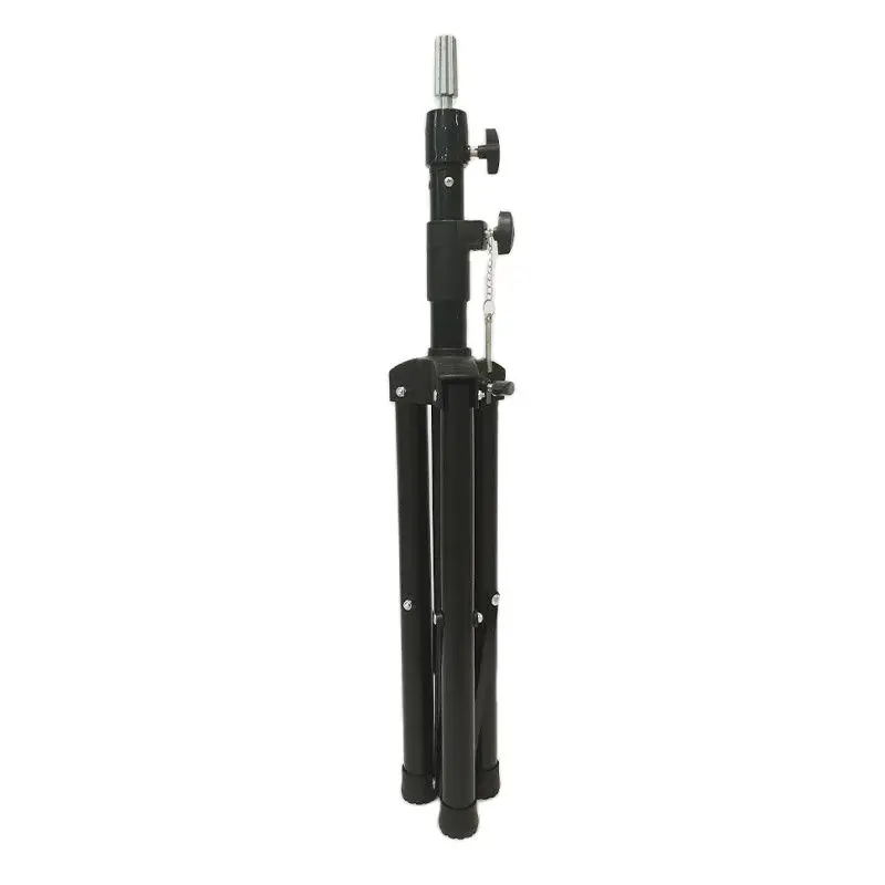 150cm high Tripod Canvas Head Stand Training Mannequin Stand Wig Holder Adjustable Plastic Material Hair Accessory Tools thumbnail 5