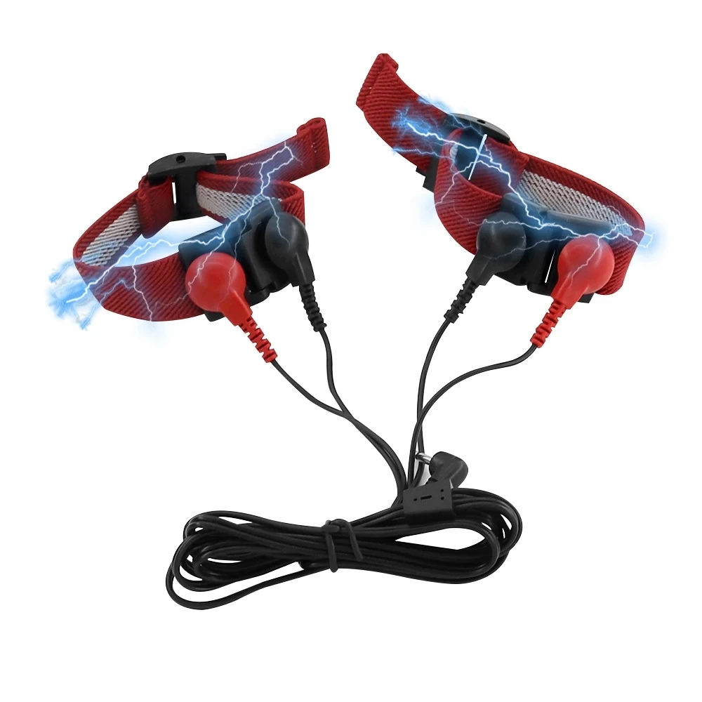 Electroshock Defensa E stim Host Electric Shock Penis Plug Cockring Chastity Cage Anal Plug Nipple Clamp E-stim Bdsm Toy for Sex thumbnail 5