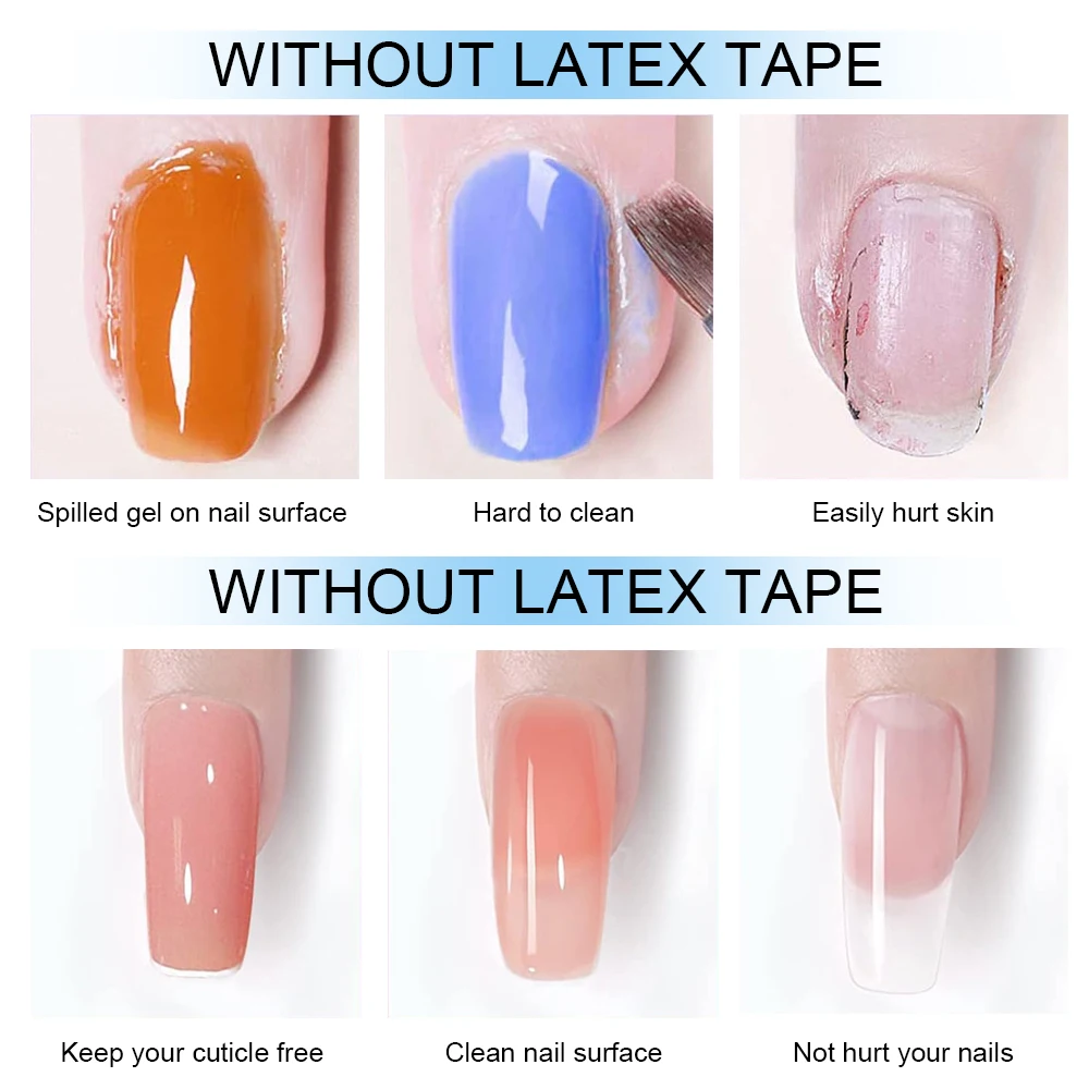 15mlNail Peel Off Liquid Anti-Overflow Glue Edge Latex Tape, Nail milk pad Peel OffCuticle Guard Nails Finger Lacquer Protectors thumbnail 2