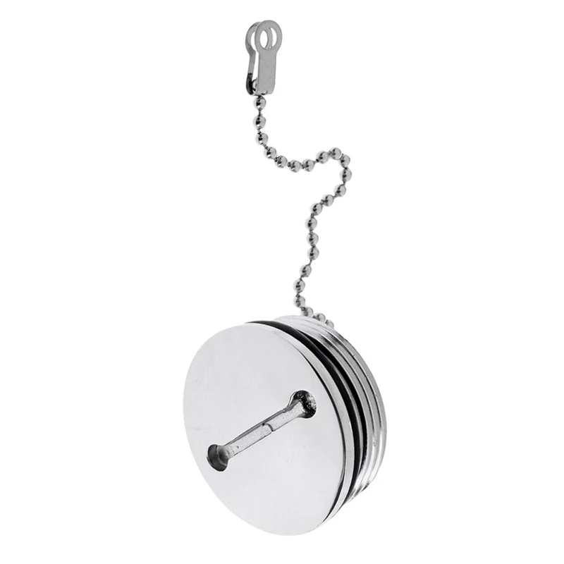 Alastin 38/50MM Deck Fill Cap With Chain and Key Spare Yacht Replacement Hardware 316 Stainless Steel Boat Hardware Accessories thumbnail 5