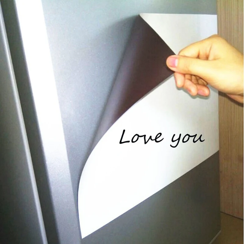 A4 Size Dry Erase White Board for  Fridge Sticker Magnetic  Whiteboard,Portable 11.8"x8.2" Planner for Refrigerator thumbnail 5