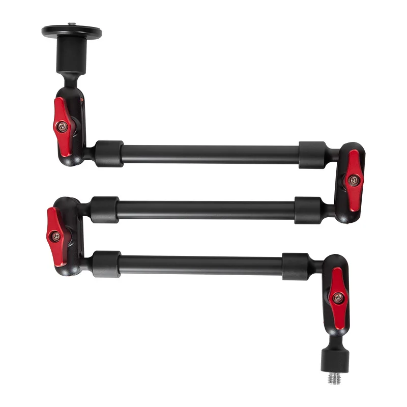 360 Metal 3 Magic Arm Tablet Phone Holder With Big Clip Cell Bracket For IPads Camera Desktop Live Streaming thumbnail 5