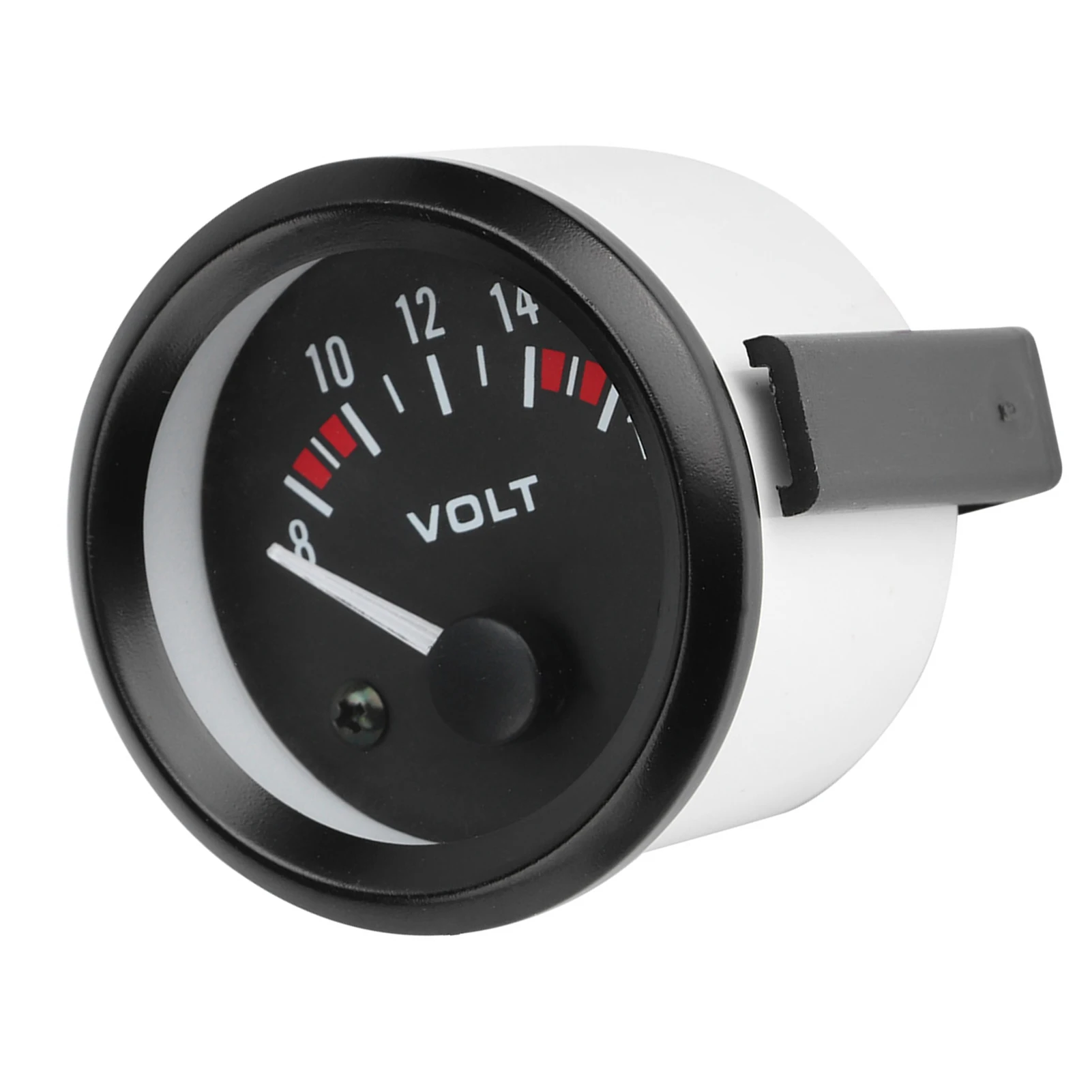 12V Universal Car Voltmeter 52mm/2in High Sensitivity Voltage Meter Aluminum Alloy Voltage Gauge thumbnail 2