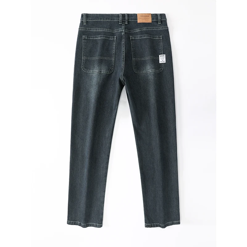 2026 New Y2K  Autumn and Winter Baggy  Jeans Men's  Loose Straight Wide-leg Business Trousers Mens Clothing thumbnail 6