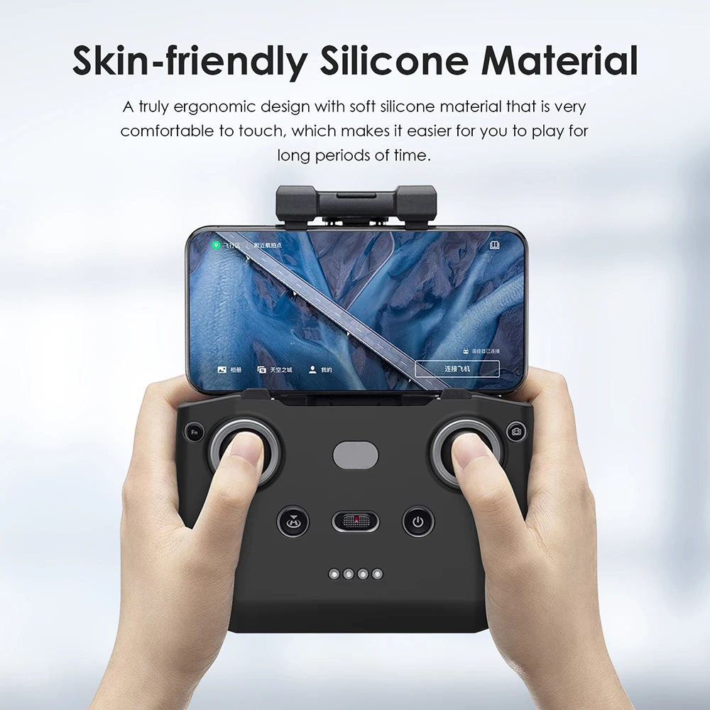 Anti-drop Silicone Sleeve For RC-N1/N2/N3 Case Shockproof Control Cover For DJI Mini 5 Pro/4/NEO/Neo 2/Air 3S Drone Accessories thumbnail 2